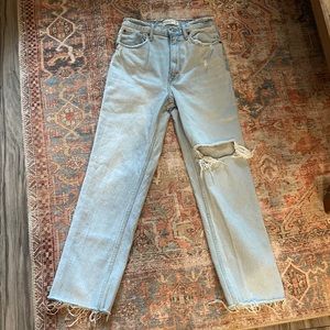 Abercrombie & Fitch 90s Straight Ultra High Rise Jeans